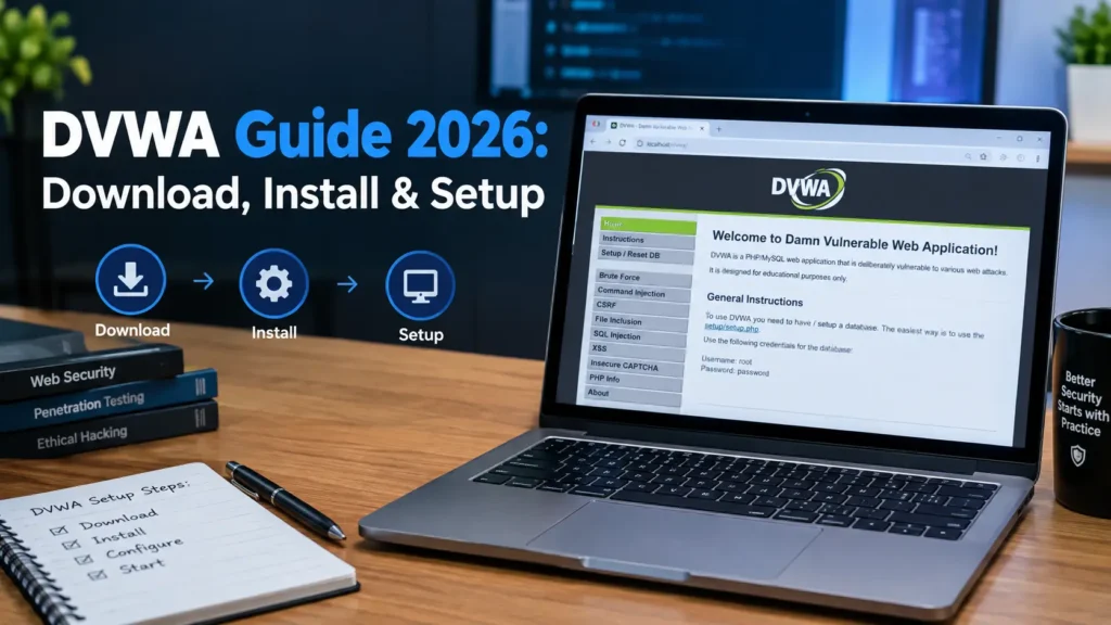 DVWA Guide 2026: Download, Install & Setup